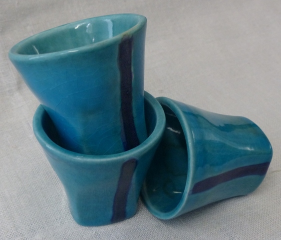 Keramikbecher,konisch (Sake-Becher)
